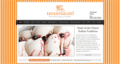 Desktop Screenshot of leoleogelato.com