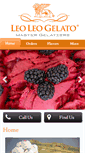 Mobile Screenshot of leoleogelato.com